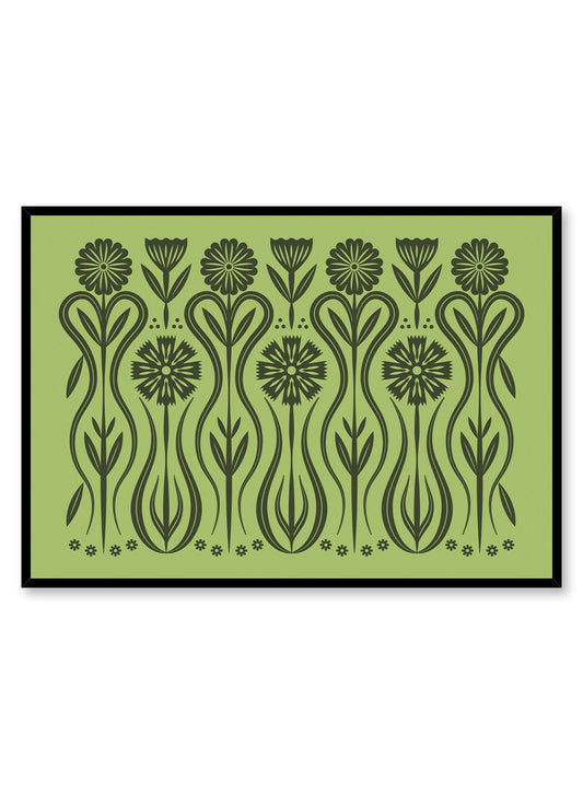 Emerald Blooms, Poster