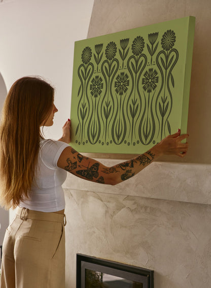 Emerald Blooms, Poster