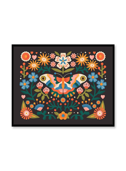 Butterfly Kaleidoscope, Poster